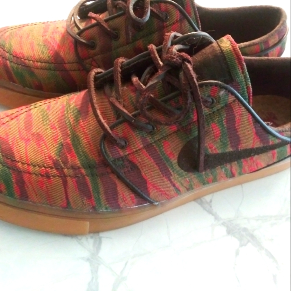 Nike Stefan Janoski Camo Gum Size 11